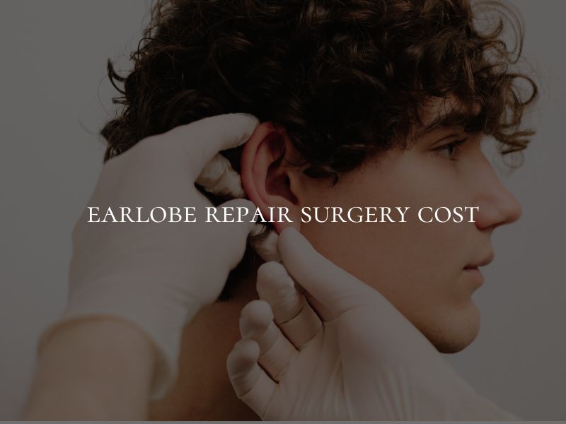 earlobe repair surgery cost